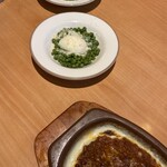 サイゼリヤ - グリンピースとドリアかな
