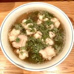 千ふく - 見島牛ホルモンと花山椒のそば