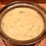 千ふく - 雑炊(スッポンエンペラ、卵、山の芋)