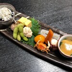 旬菜和味 - 突き出し