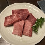 炭火焼ステーキ 但馬 - タン