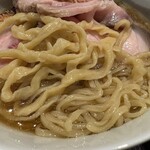 麺 みつヰ - 禁断の手もみ麺＆細麺比較