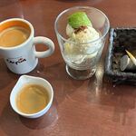 aqua - アフォガードとホットコーヒー　2025.4