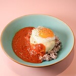キャナルカフェ - ロコモコ　トマトガーリック