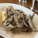 レストラン ラ・マーレ - しこいわしの唐揚げ