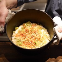 東麻布 いと - 桜海老と唐墨の釜炊きご飯