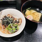 うなぎ家 しば福や - 1回目はそのまま、2回目は薬味を入れ、3回目はお出汁を入れ… 4回目はお好みで