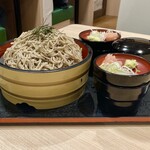 極楽湯 和光店 - 料理：桶そば