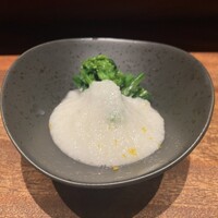 吾一 西天満店 - 菜の花ととろろ芋