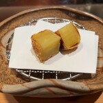 天ぷら 銀座おのでら - サツマイモ