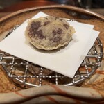 天ぷら 銀座おのでら - 那須高原のしいたけ