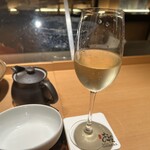 天ぷら 銀座おのでら - シャンパン