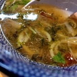 麺家 たけ田 - スープの感じ