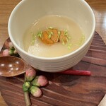 佳肴岡もと - ウニのスターター