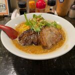 じゃげな辰野店 - 炙りチャーシュー味噌らーめん1200円