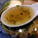 麺家 たけ田 - スープの感じ