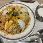 ハラール ドーサ ビリヤニ - ラムビリヤニセット1,142円