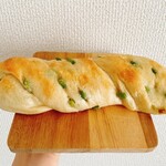 ブーランジェリーアヴォロンテ - 枝豆のスティックフォカッチャ