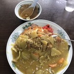 興華楼 - カツカレー1000円