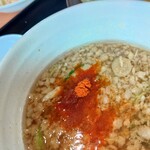 幸楽苑 - 唐辛子投下