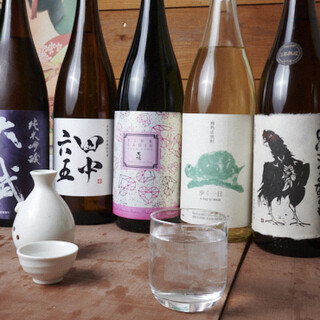 九州各地の美味しい地酒が勢揃い◎ノンアルコールも充実