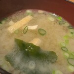 社 - いつも通りの旨いみそ汁♪