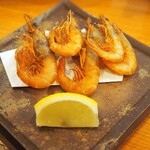 福寿司 - がらえびの空揚げ