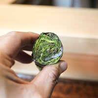 鮨 三心 - さらだ巻き、こぶでしめた味濃いやさい