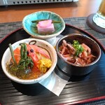 天テラス - ★(夕食)前菜３種盛り