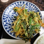 ごはん屋 さくら - かき揚げ