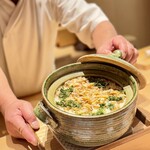 和 のぎ - アサリとめざんしょうのご飯