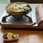 水炊き もつ鍋 博多廊 - 料理:もつ鍋ランチ