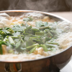 水炊き もつ鍋 博多廊 - 料理:もつ鍋ランチ1人前