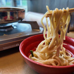 水炊き もつ鍋 博多廊 - 料理:もつ鍋ランチに〆のチャンポン