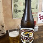 ささのや - キリンラガー瓶が世界一！