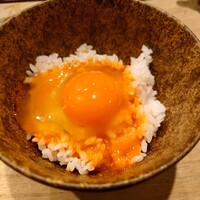 鳥つた - たまごかけご飯につくねのタマゴドーピング