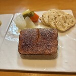 Bistro Pas a pas - 鶏の白レバーパテ　キャラメリゼ