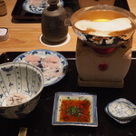 末冨 - 鱧のしゃぶしゃぶ