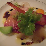 ブリのカルパッチョ