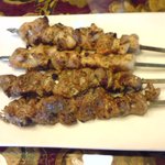 シルクロード ムラト - シシカバブと鶏の串焼き