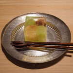 末冨 - ナガノパープル、スカーレット　シャインマスカットゼリー寄せ