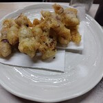 中村屋 - ほたるいかの天ぷら(935円)