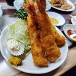 中村屋 - エビフライ(935円)