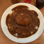 カレーハウス キラリ - 料理写真:ハンバーグカレー