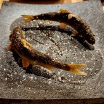 鮨 奥 - 稚鮎から揚げ