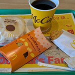 マクドナルド - ドリンク写真:ソーセージマフィンセット