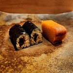 鮨 奥 - 干瓢巻き たまご