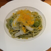 イタリア料理 スペランツァ - アオリイカ　カラスミ
