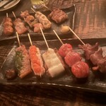 自由が丘 うる虎 - 串盛り