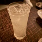 自由が丘 うる虎 - ラフランスのお酒ソーダ割り